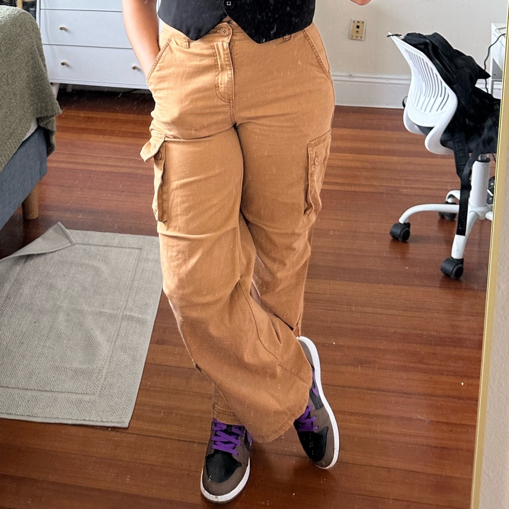 Tan Cargo Pants